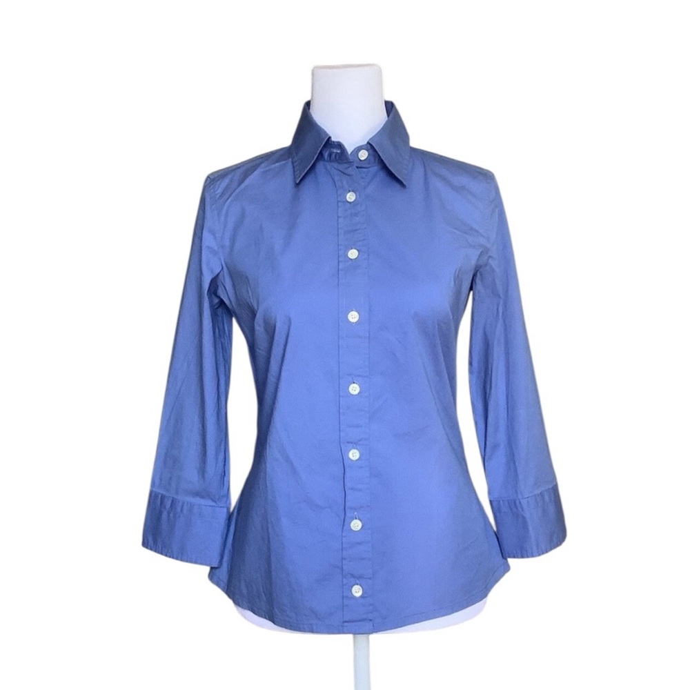 J.Crew Haberdasherv Refined Cotton Button-Up Shirt - Picture 9 of 9